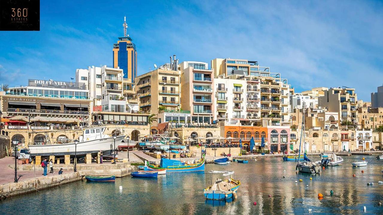 A Comfortable Apartment In The Heart Of Paceville Bt 360 Estates San Ġiljan Exterior foto